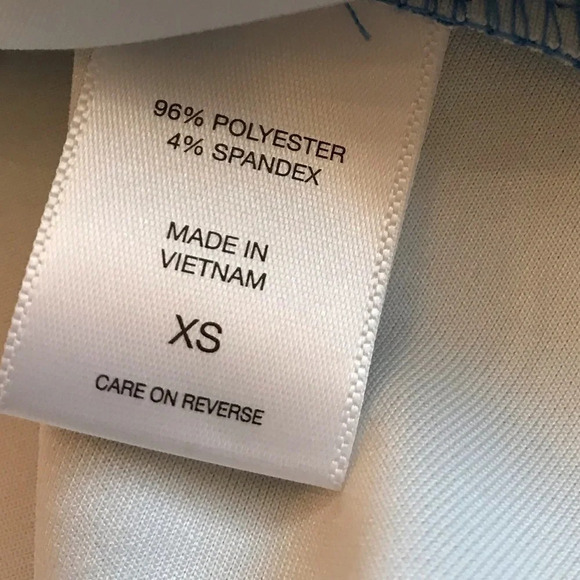 New York & Co A-Line 3/4 Bell Sleeve Scuba Material Dress - Picture 11 of 11